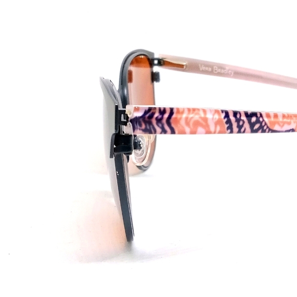 VERA BRADLEY " LYLA" SUNGLASSES WITH NON-PRESCRIPTION LENS: - Picture 5 of 16